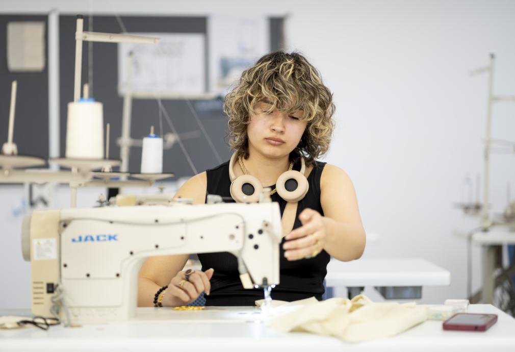 diseño de moda alumna